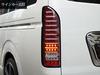 Regius Ace 200 Series 1st to 7th LED Fiber Red Clear Tail Lamp TRISTAR'S [Hiace Generation]