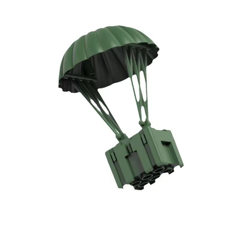 Doll Scene With Anti-Aircraft Maxine Anti-Aircraft Heavy Machine Gun Mortar Assembly Building Block
