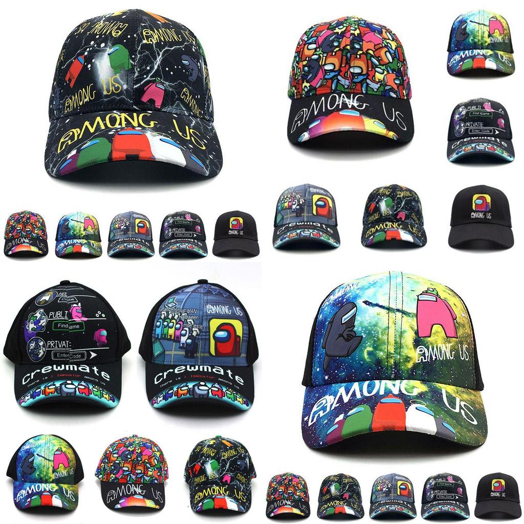 Baseball Unisex Cap Cartoon Hippie Adjustable Summer Sun Snapback Hat