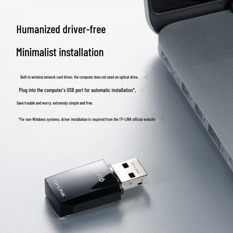 Tp-Link TL-XDN7000 AX900 WiFi 6 Driver-Free USB Wireless Adapter (CN Version)