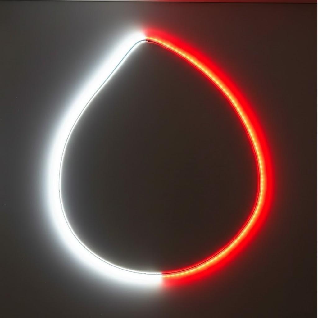 

LED Car Door Welcome Light Strip 120cm Atmosphere Lamp Safety Auto Accessories Decorative Ambient Lighting for Vehicles