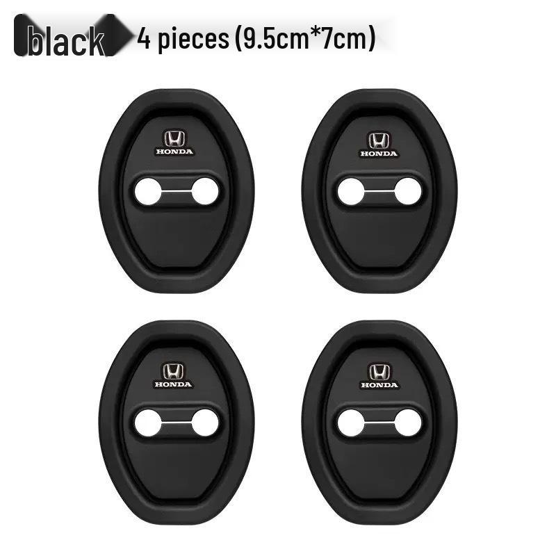 Universal Silicone Car Door Lock Protection Pad - Sound Reduction & Shock Absorption for Select Models