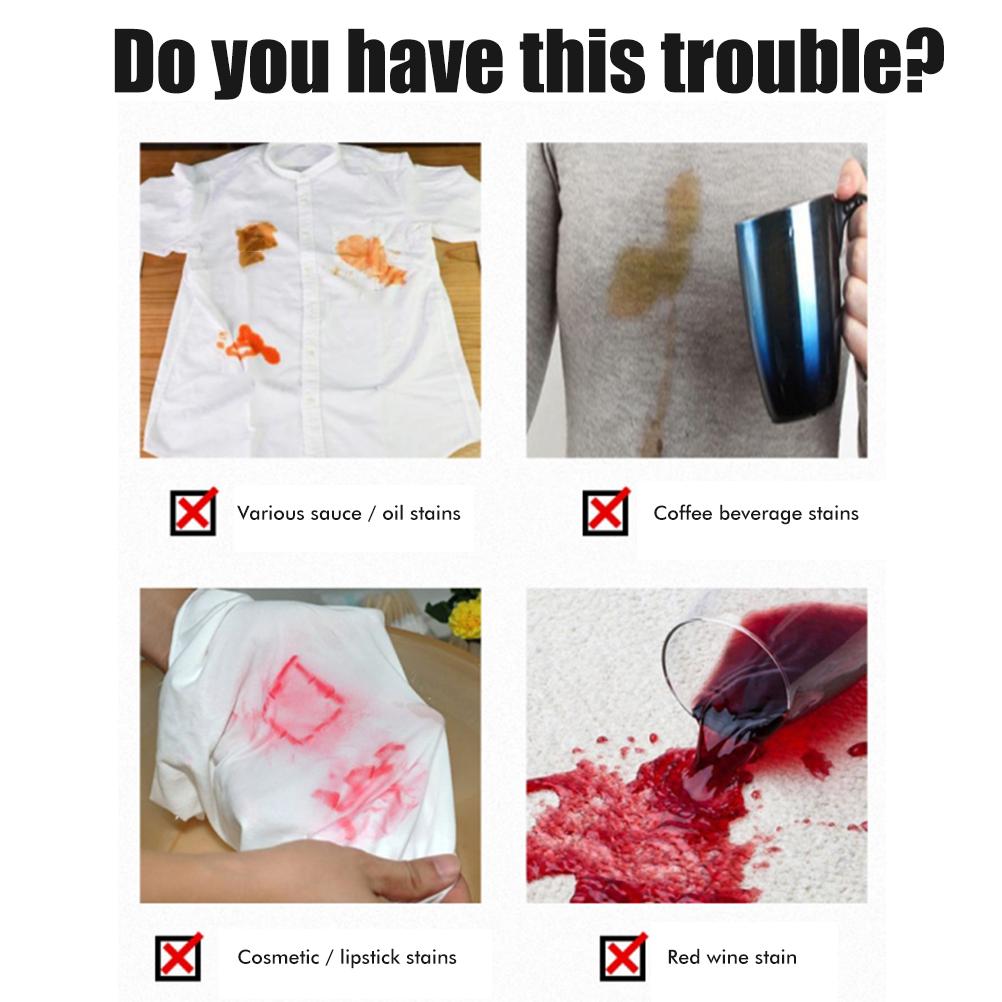 Portable Stain Remover Roller Ball Cleaner Clothes Stain Remover Effectively Remove All Kinds of