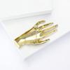New Glossy Hand Pins for Women Unisex Glossy Character Brooches Event Party Backpack Decoration Clothes Accessories