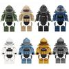 Compatible Minifigure Swat Doll Moc Bomb Squad Armor Third Party Military Eod Suit Accessories