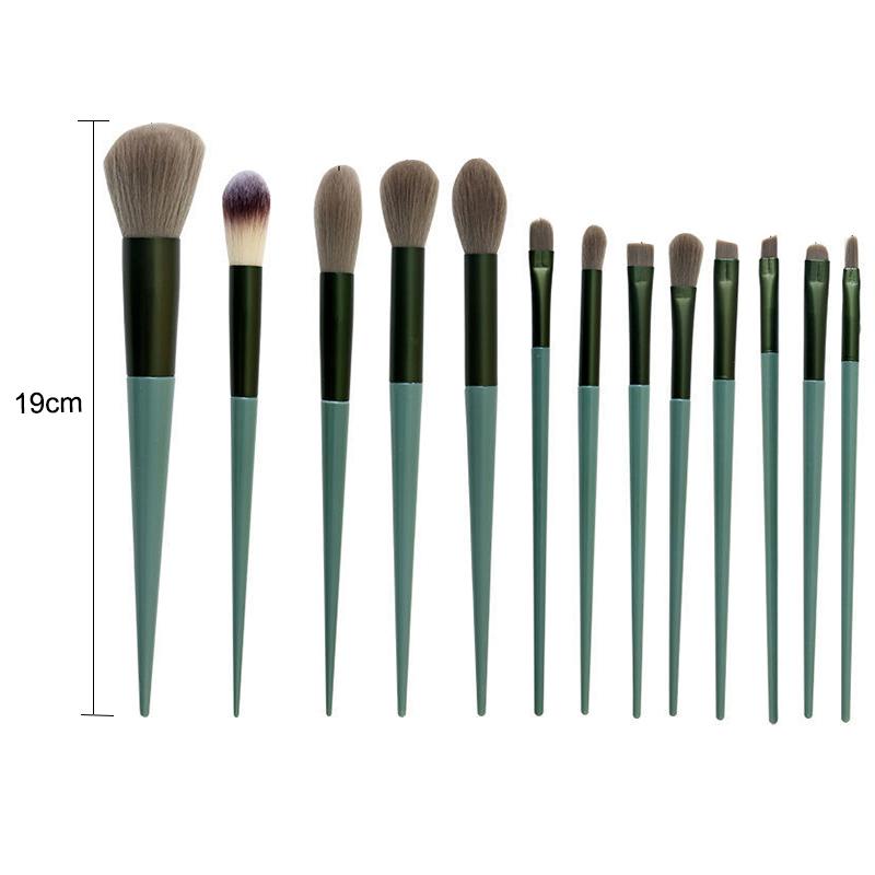 13Pcs Makeup Brush Set Makeup Concealer Brush Blush Loose Powder Brush Eye Shadow Highlighter Foundation Brush Beauty Tools