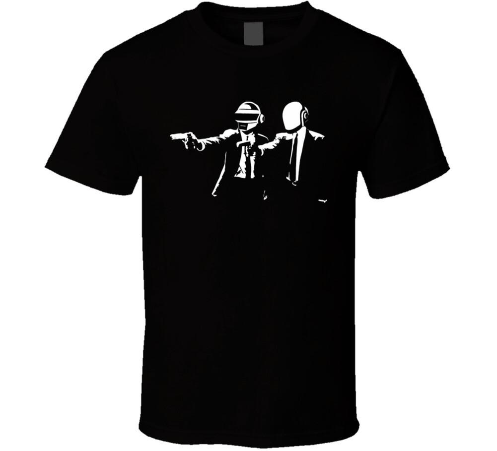 Daft Punk Meets Pulp Fiction T Shirt Mens Womens Tees Top L