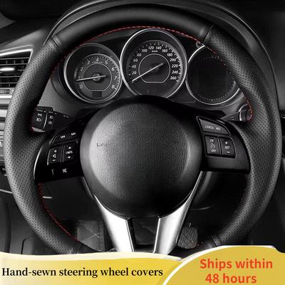 Car Steering Wheel Cover For Mazda CX-5 CX5 Atenza 2014 New Mazda 3 CX-3 Scion iA 2016 Ized Original Steering Wheel Braid