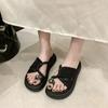 Daily casual sandals new gentle fashion versatile summer soft bottom non-slip one-word drag