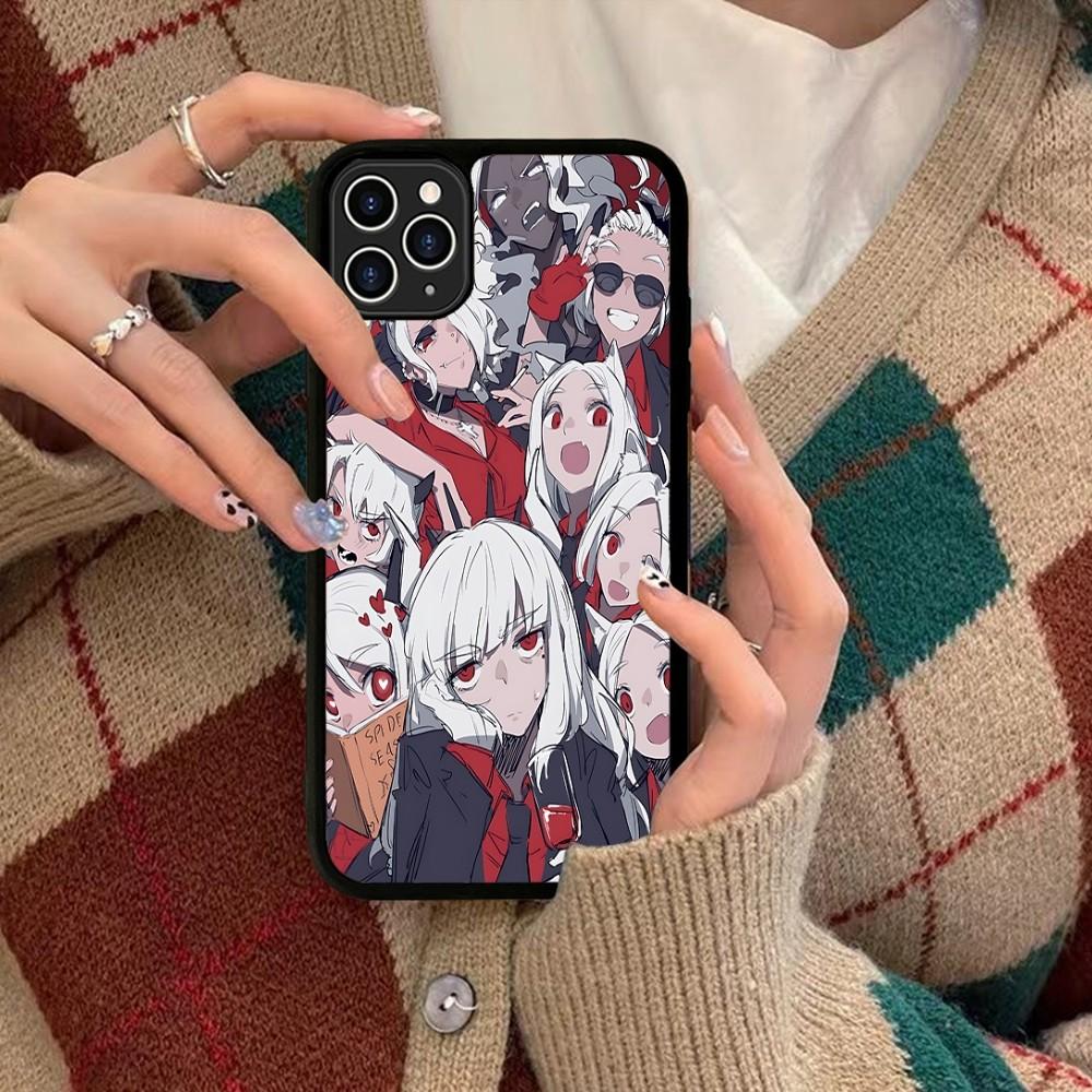 Helltaker Phone Case Silicone PC+TPU For For IPhone 11 12 13 14 15 16 Plus Pro Max Cover