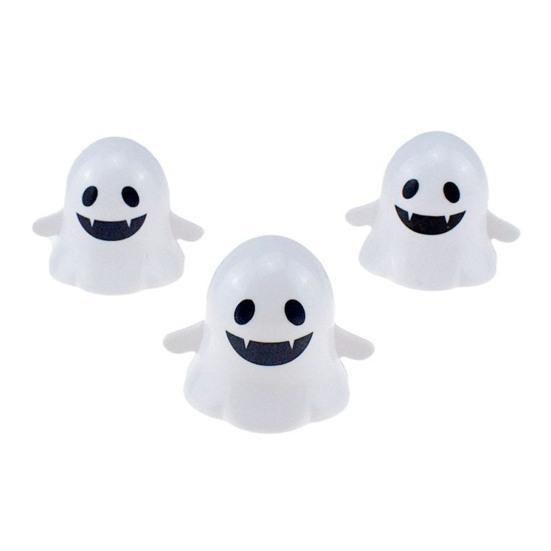 Halloween Wind-up Ghost Toy Spooky Cartoon Ghost Walking Toy Toddlers Boys Girls Spring Clockwork Mini White Ghost Toy