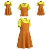 Hochwertiges Squid Game Cosplay Kostüm Kleid Neue Materialien Flexibel und Stilvoll