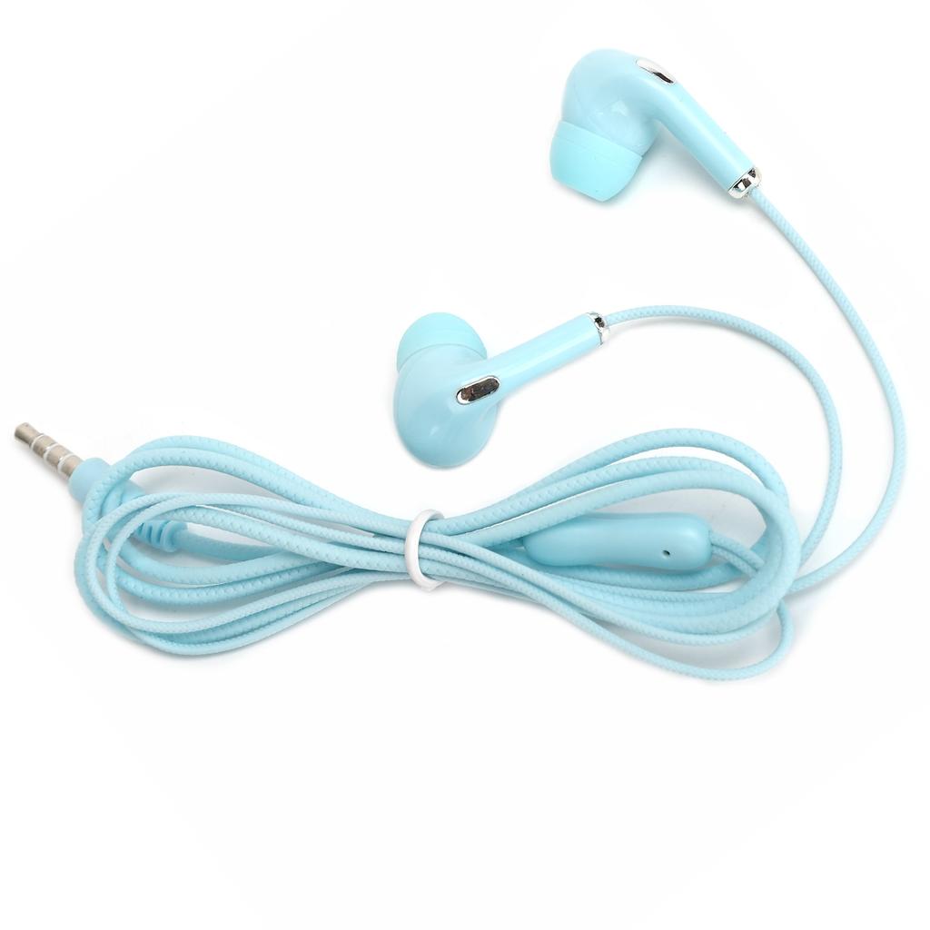 Wired Sport Earphone 3.5mm Universal HiFi Music Bass Earbud Headphone with Microphone