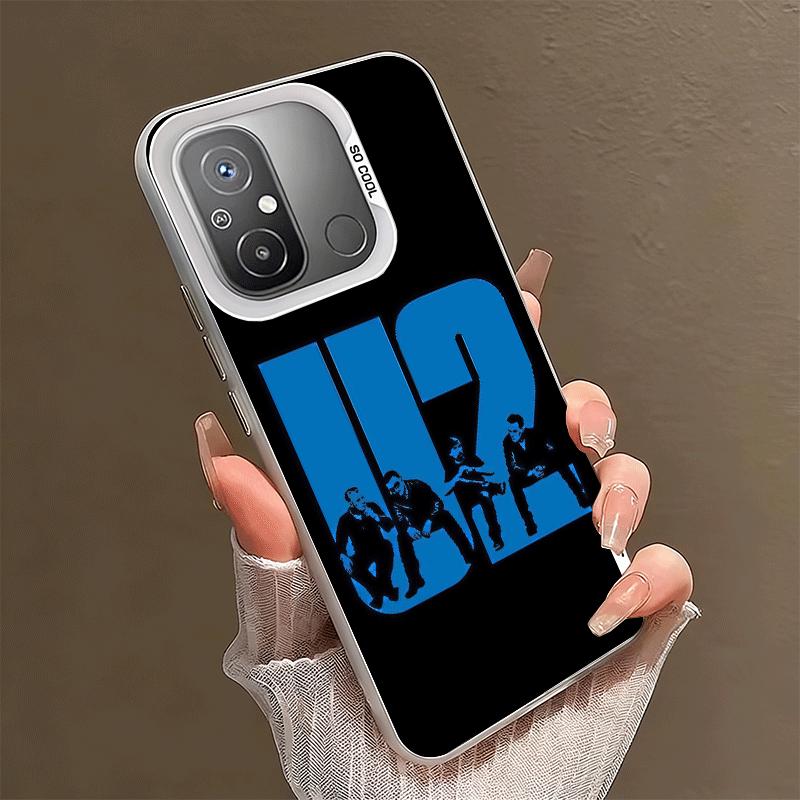 

U-U2 Rock Band Soft Phone Case for Xiaomi Redmi 15C 15 14C 13C 12C Poco X5 X6 X7 Pro X3 F8 F7 Ultra M8 13 12 Cover Back Shell Xiaomi Redmi 15C 173