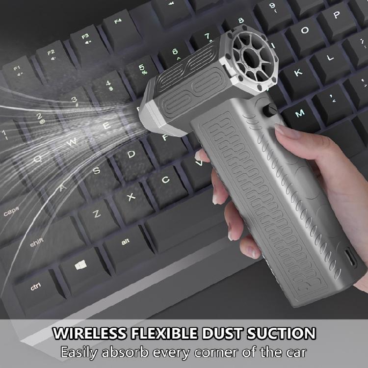 Quick Charging Handheld Car Vacuum Powerful Suction Cordless Handheld Cleaning for Pet Hair Car Detailing