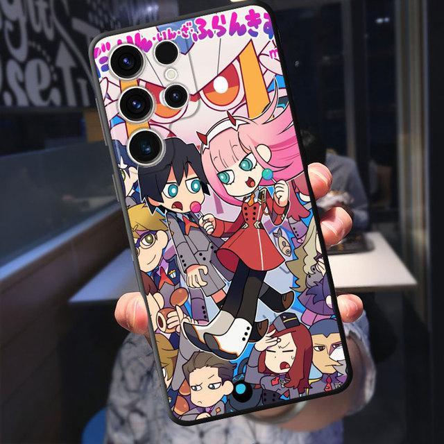 

Милый чехол для телефона с изображением аниме «Zero Two» для Samsung Galaxy S8 S7 S23 Ultra 5g S22 Plus S10 S9 S20 Fe S10e S21, силиконовые чехлы Samsung S23 5G