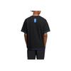 Adidas Originals Trefoil 50th Anniversary T-Shirt with Small Logo and Stripe Detail Unisex Tops Black HY4685