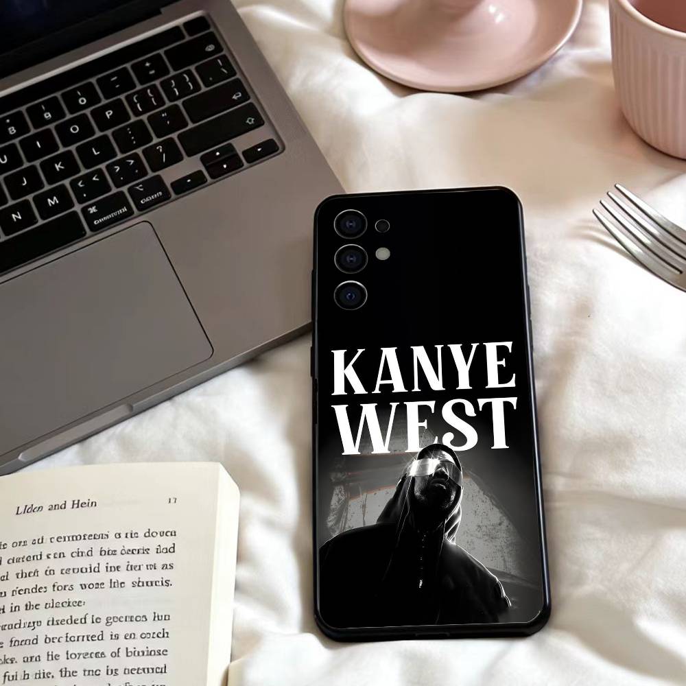 K-Kanye rapper West  Phone Case For Samsung S25,24,23,22,30,21,10,9,Ultra,Plus,Lite,FE,4,5 G Soft Black Case