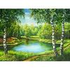 HUACAN 5D Diamond Painting Tree Full Square Diamond Embroidery Scenery Diamond Mosaic