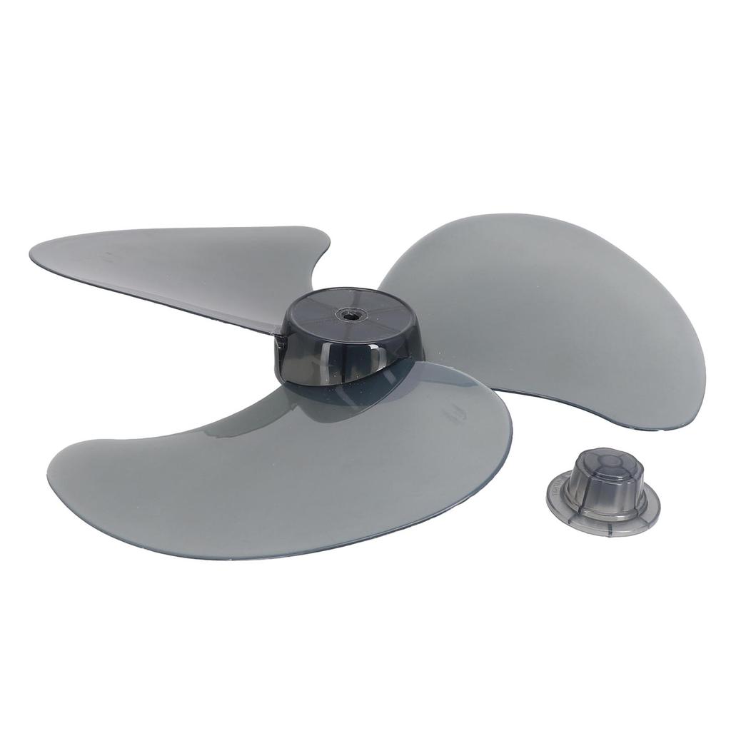 16Inch 3 Leaves Plastic Fan Blade With Nut Coverfor Standing Pedestal Floor Table Fanner Electric Fan Accessories