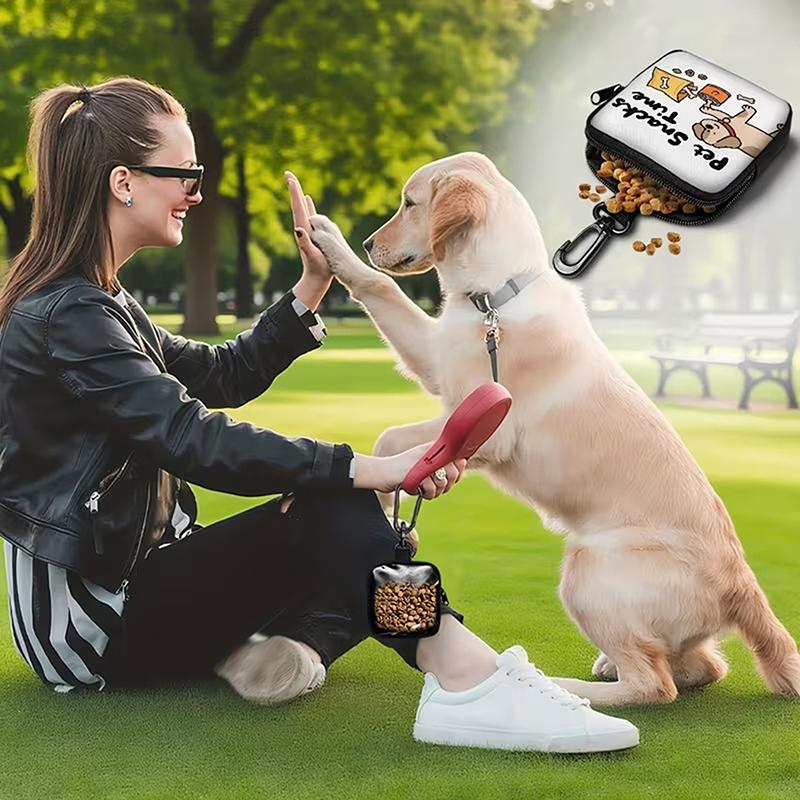 Pet Portable Dog Training Waist Bag Treat Snack Bait Dogs Obedience Agility Outdoor Feed Storage Pouch Food Reward Waist Bags