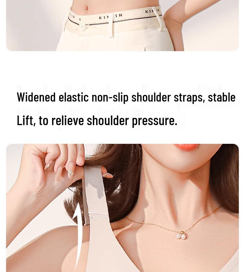 Seamless Full Coverage Lift Bra: Large Bust Support, Anti-Sagging, Shaping, Thin Summer Wear.