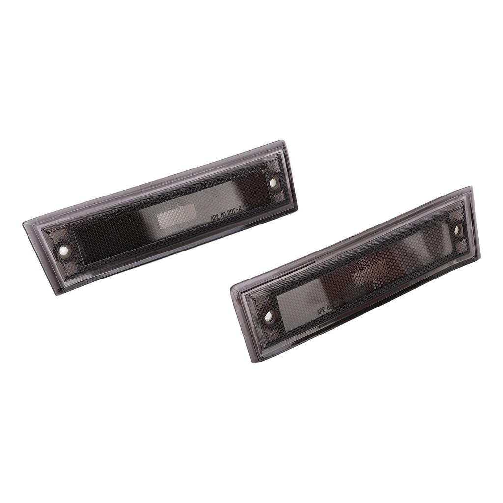 Car Front Bumper Side Marker Light Housing Cover Accessory Replacement for 1981‑1991