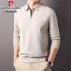 Men's Business Casual Polo Sweatshirt