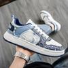 Designer Men's Sneakers Fashion Printed Light Boards Shoes New Lace-up Soft Sole Casual Shoes Running Shoes Zapatillas Hombre