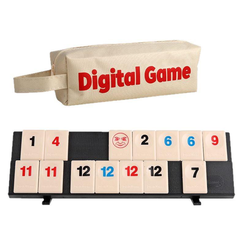 Israeli Mahjong Number Card Game - Family Party Casual Toy Gift