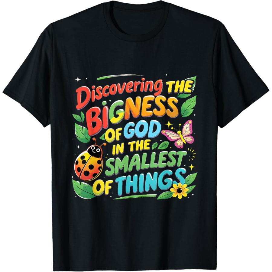 

Discovering the Bigness of God VBS 2025 Nature Theme T-Shirt(2) XXXXXL чорний