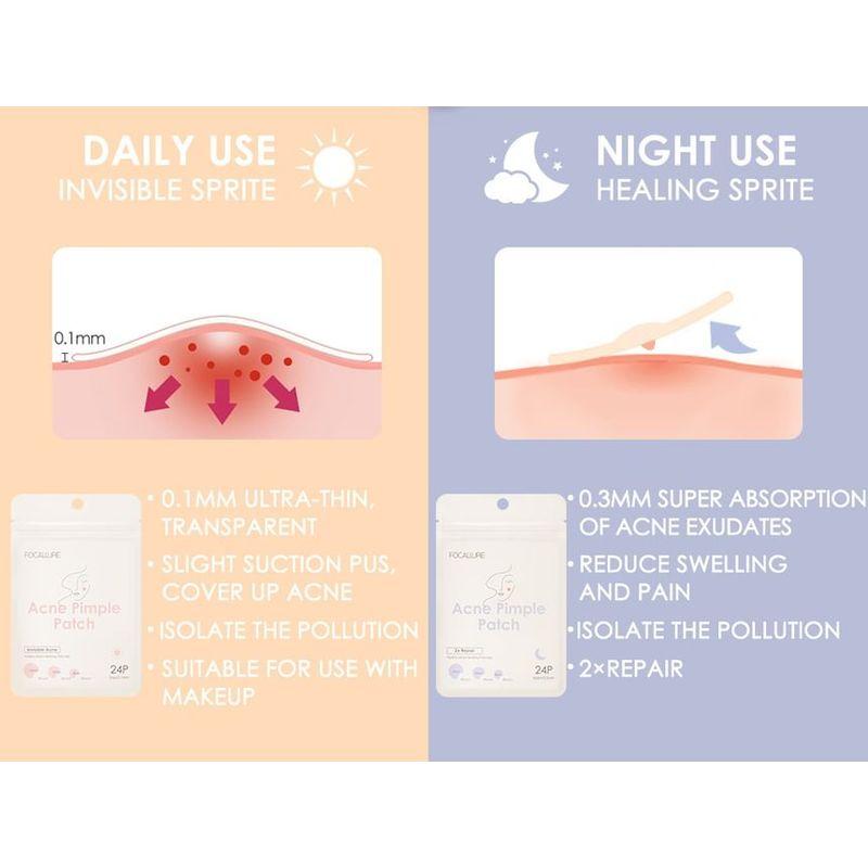 FOCALLURE - Pickelpflaster für Tag & Nacht