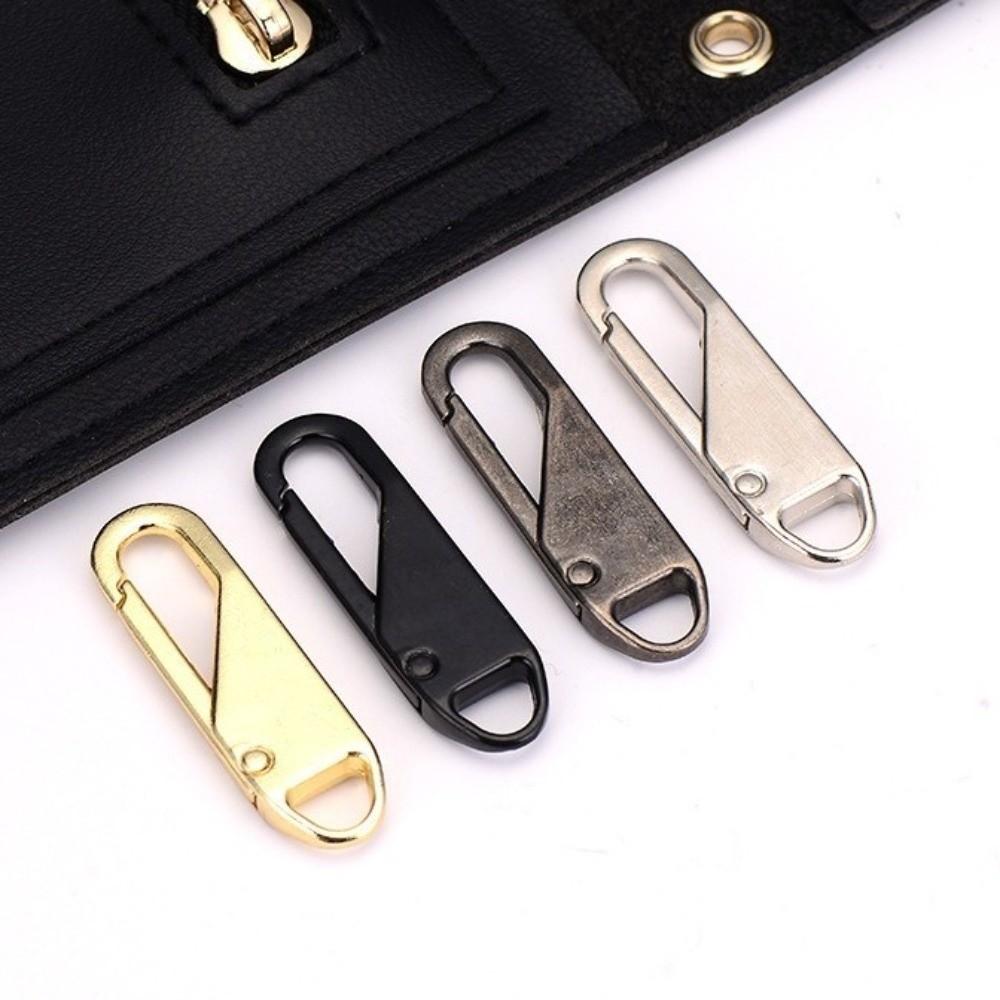 30PCS Multipurpose Detachable Zipper Pulls Metal Long-lasting Zipper Slider Pull Tab Mini Portable Zipper Fixer for Clothes