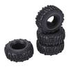 4 PCS 0.7in Tires Replacement for 1Celsius30 Cars High Grip Rubber Foam RC Crawler Tires Upgrade Parts