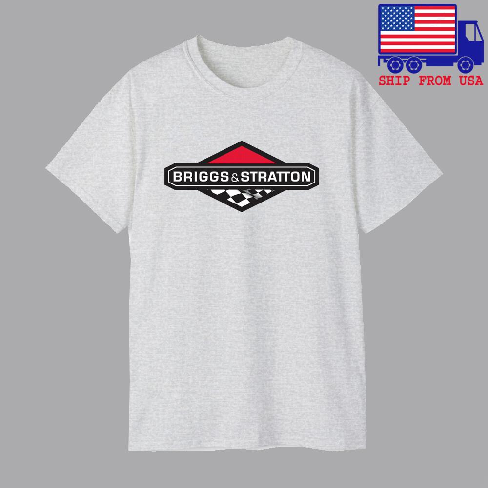 

Briggs amp; Stratton Men#039;s Grey Size S5XL Unisex T-Shirt XXXXL