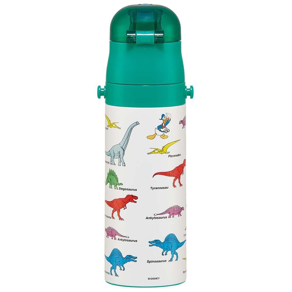 Skater Stainless Steel Water Bottle Direct Drinking 470ml Mickey Friends Dinosaur Child Friendly Lightweight Type Cold Storage Water Bottle Sports