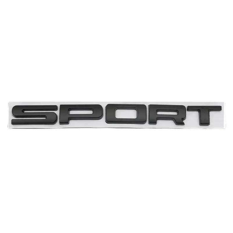 3D Metal  Letters SPORT Logo Car Rear Boot Trunk Emblem Badge Sticker Decal