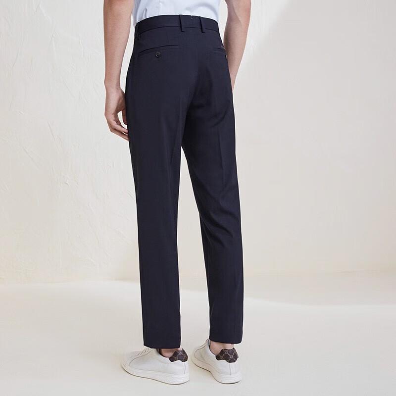 Baoxiniao Men's Business Casual Breathable Straight-Leg Pants