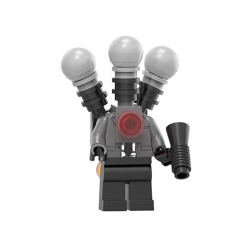 Lg1011 Toilettenmann vs Überwachungsmann Serie Mikrofonmann Signalleuchtenmann Montage Baustein Spielzeugbeutel