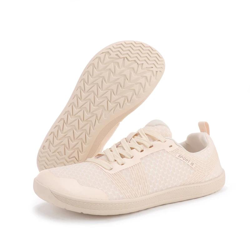 

Men s Flat Shoes for Running and Fitness Lightweight Sports Shoes Designed with Wide Feet Breathable Mesh Summer Women s Shoes 36