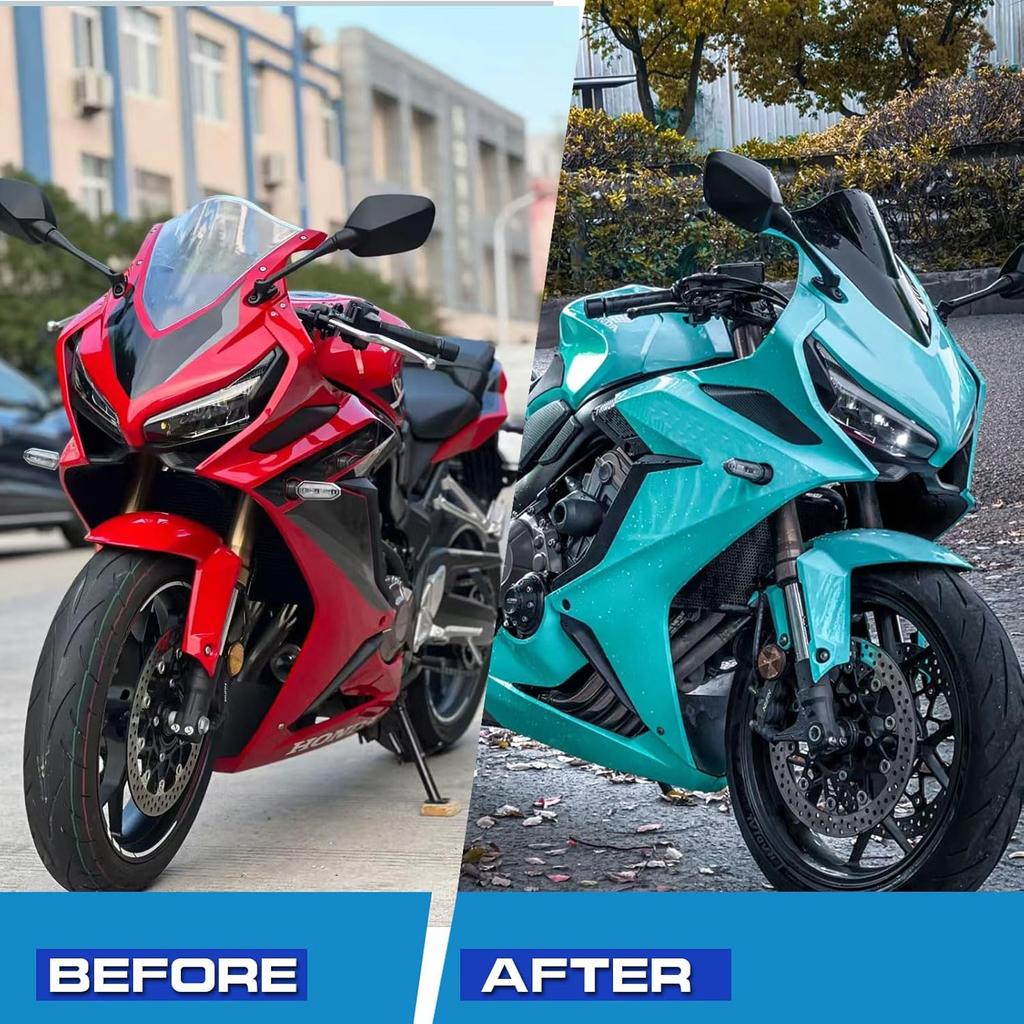 Motorcycle CBR 650 R Windshield Fairing Windscreen Screen Viser Visor Wind Deflector fit for Ho&n&da CBR650R CBR 650R Accessories 2019-2025 (Black