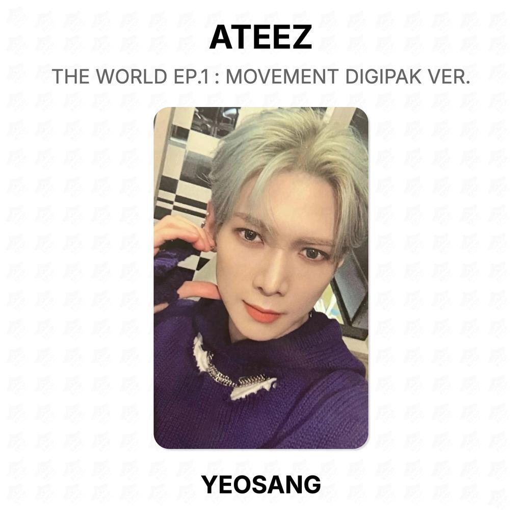 ATEEZ ŚWIAT EP.1 : RUCH DIGIPAK WERSJA. Oficjalna fotokarta