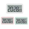 Digitální budík s bateriovým provozem, 12/24hodinový LCD displej, stolní hodiny s režimem odložení buzení, do ložnice a na cesty