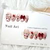 Xin Yue Lion Dance Handmade Cat Eye Nail Art Stickers - Light Therapy Design