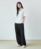 Good Life Works [Unisex] Wide Denim String Pants Black Denim