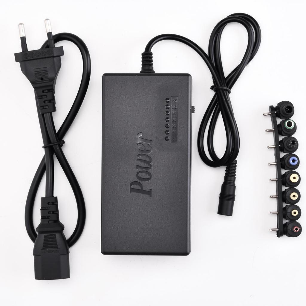 Adjustable Voltage Power Supply: 12V-24V, 96W Multifunctional Laptop Adapter with Seven-Stage Adjustment