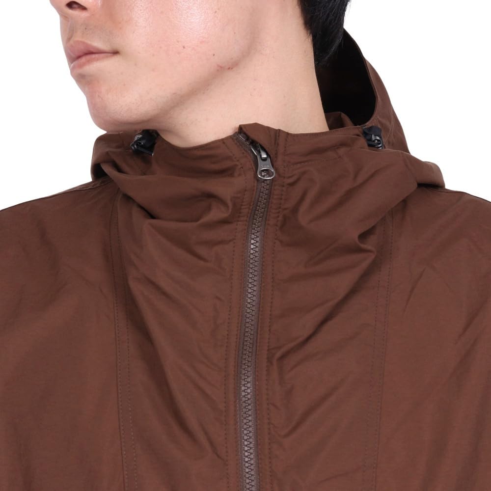 The North Face Lightweight Compact Chicory XL Men's Water-Repellent, Jacket, Coffee,