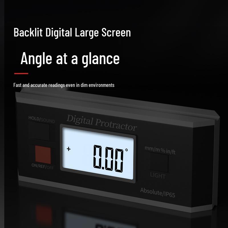 Shengtai Digital High-Precision Electronic Inclinometer with Angle Measurement and Slope Leveling Ruler