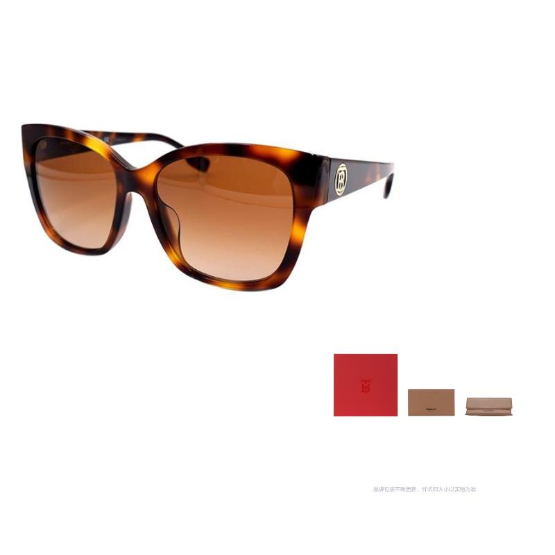 

BURBERRY B. MONOGRAM Exclusive Logo Pattern Series Vintage Modern Sunglasses 4345F Women s Tortoiseshell F