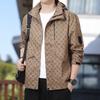 Fashion Hooded Men's Jacket Spring and Autumn New Handsome Trend Clothes Casual Jacket